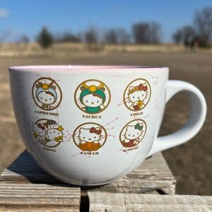 Hello Kitty Zodiac Sign Soup Mug NWOT